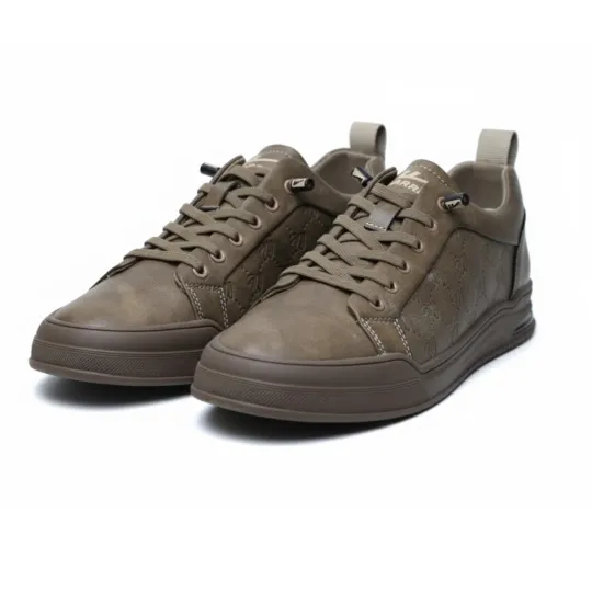 Warrior Brown Sneakers –Tan Accent Edition